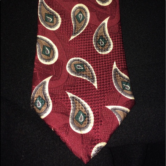 Talbots Studio 100% Silk Tie - Picture 7 of 8